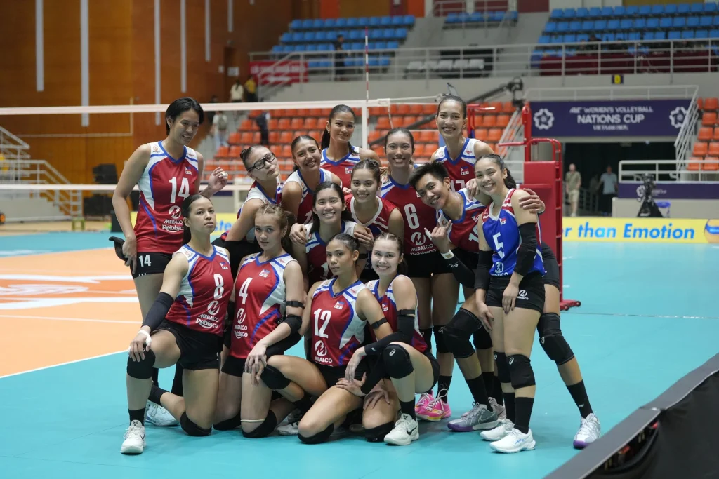 Ready for Battle: Alas Pilipinas Women’s National Team Poses Ahead of Tournament Action